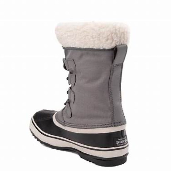 Sorel Carnival Snow Boots Gray Size 8 - Picture 2 of 10